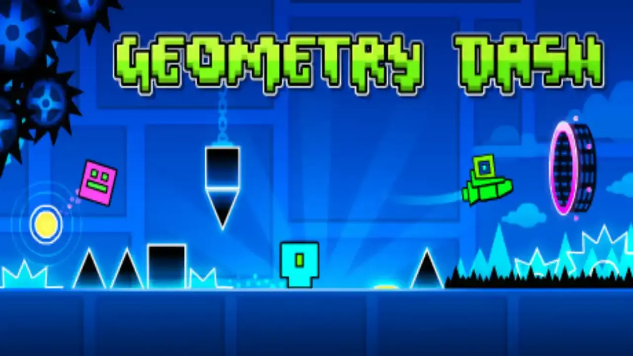 Geometry Dash online rhythm platform game thumbnail